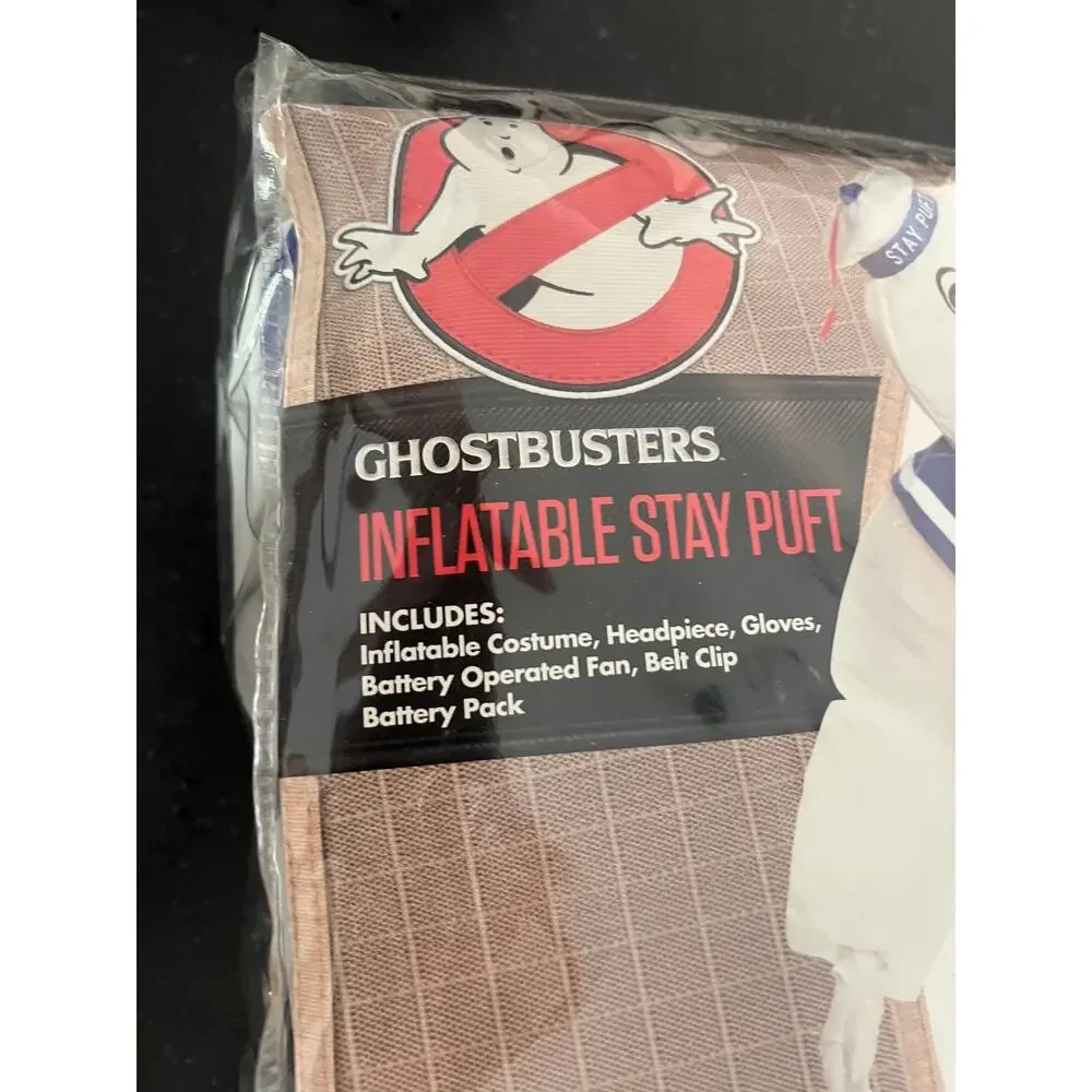 NWT Unisex Men Women Stay Puft Inflatable Costume marshmallow Halloween OS